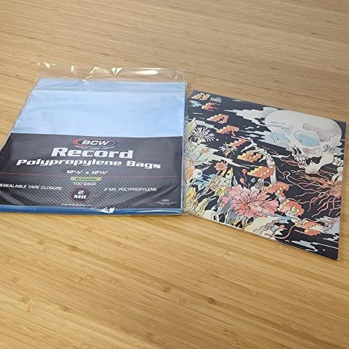 BCW Resealable 33 RPM Record Bags - Snug Fit, Crystal Clear | Archival Safe Vinyl LP Sleeves with Resealable Adhesive Flap | Holds Single & Double LPs | Polypropylene - Image 3