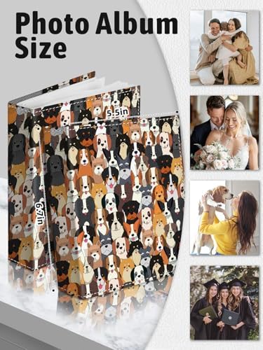Photo Album 4x6, 56 Pockets Small Picture Book Pet Dog Puppy - Image 6