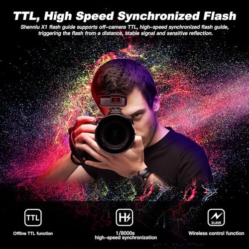 Godox X1T-F TTL Wireless Flash Trigger Transmitter for Fuji Fujifilm, Support 1/8000s HSS Function 5 Groups 32 Channels (X1T-F Trigger) - Image 6