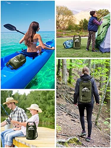 HEETA Dry Bag Waterproof Backpack with Phone Case 5L/10L/20L/30L/40L - Image 6