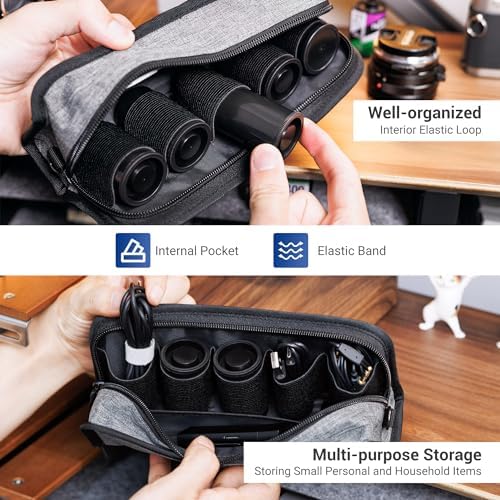 Portable 35mm Film Canister Pouch, Compact Film Carrying Case Storage Bag - Image 3
