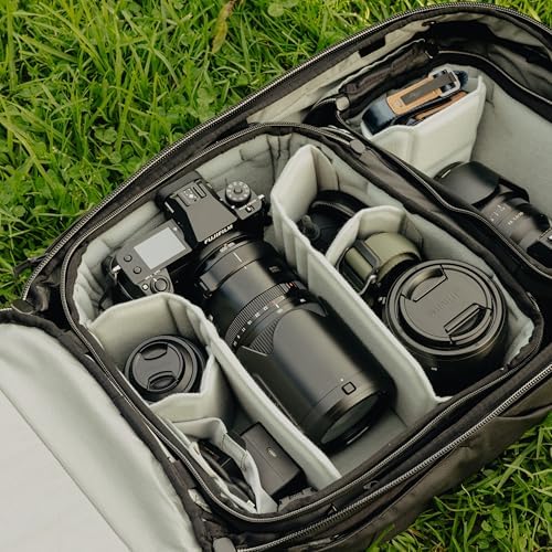 Peak Design Camera Cube V2, Medium, Custom Organization and Protection, Weatherproof Shell with Foam Sub-Lining, FlexFold Dividers Included, Camera Bag Insert Compatible Travel Bags - Image 7