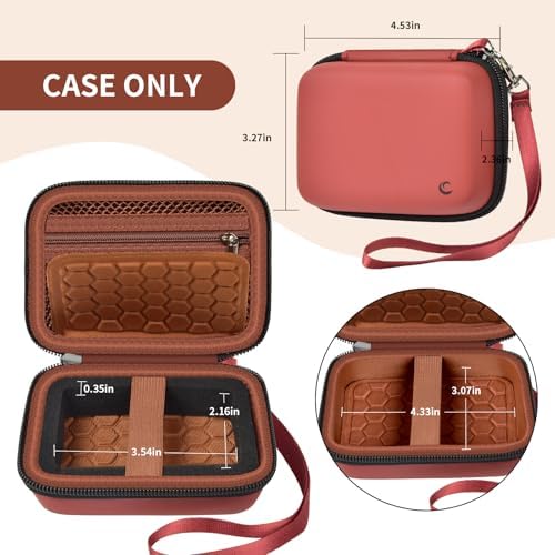 Comecase Digital Camera Case for Kodak PIXPRO FZ45 FZ55, Brown - Image 5