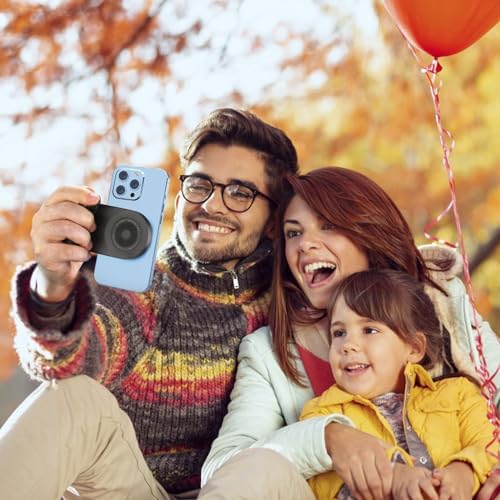 Redair Magnetic Smartphone Handle Grip, Upgrade Version Phone Camera Grip Handle Holder Wireless Charging Stand Shutter Remote Control for iPhone14 13 12 11 Samsung Photo Shooting - Image 7