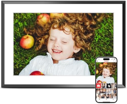 2K 64GB Frameo Digital Picture Frame, 10.1 Inch Frameo Digital Frame WiFi by Pastigio