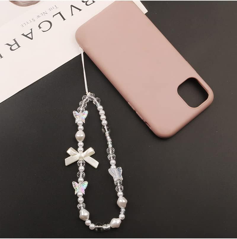 Beaded Camera Wrist Strap Cute Digital Camera Charm Lanyard, Phone Wristlet Charms, Phone Chain for Camera - Image 4