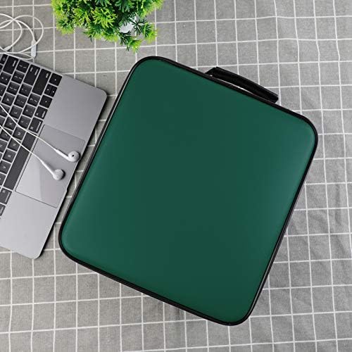 CD Case DVD Holder Storage: 320 Capacity DVD Cases Organizer Plastic Carrying Binder Wallet Storage for Home Travel - Image 2