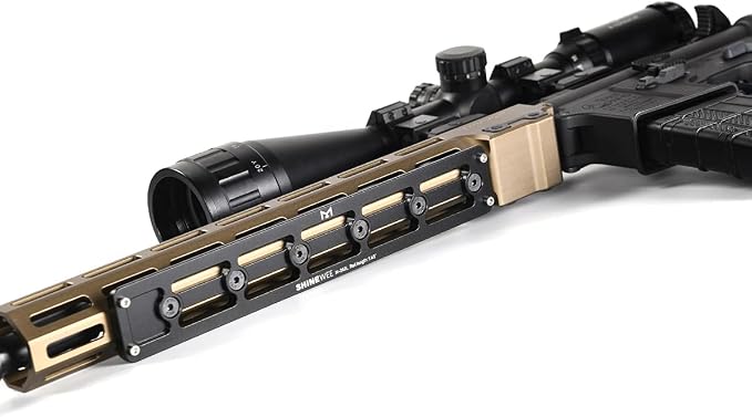 SHINEWEE Arca Dovetail Rail for M-LOK System – Quick-Release Tripod Mount Adapter | Compatible with Arca-Swiss/RRS Standards | Lightweight Aluminum Hunting Accessory | 6-Slot Interface - Image 4