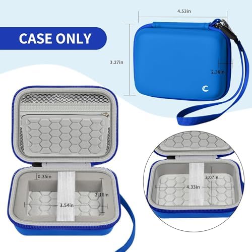 Comecase Digital Camera Case for Kodak PIXPRO FZ55/FZ45, Blue - Image 5