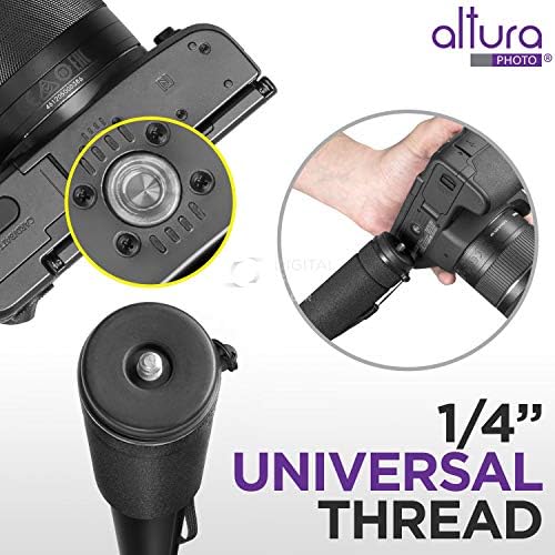 Altura Photo 62-Inch Camera Monopod, Heavy Duty Pole & Camera Stand - Image 5