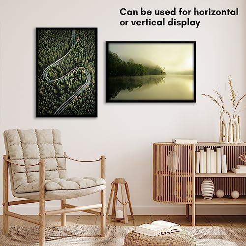 Americanflat 16x24 Poster Frame - Slim Molding - Black - Image 4