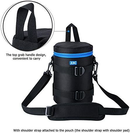 JJC Deluxe Lens Case Pouch Bag for Camera Lens Below 4.3" x 7.4"(D x L) - Image 6