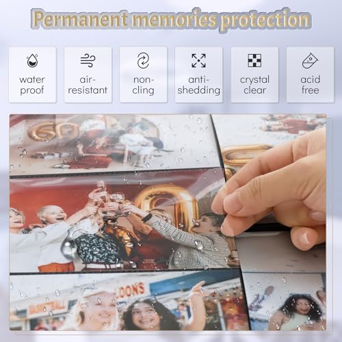 Popotop 4x6 Photo Album 200 Pictures, Linen Hardcover, Reinforced Spine - Image 2