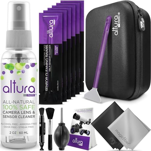 Altura Photo Camera Cleaning Kit, Full Frame Sensor Cleaner DSLR Mirrorless by AlturaPhoto