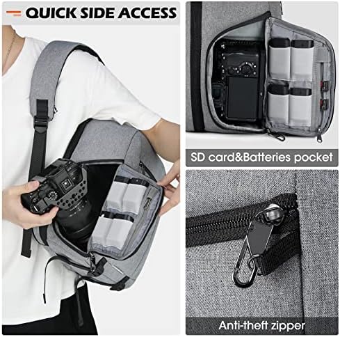 SDYSM Camera Bag Backpack Professional for DSLR SLR Mirrorless Camera - Image 3