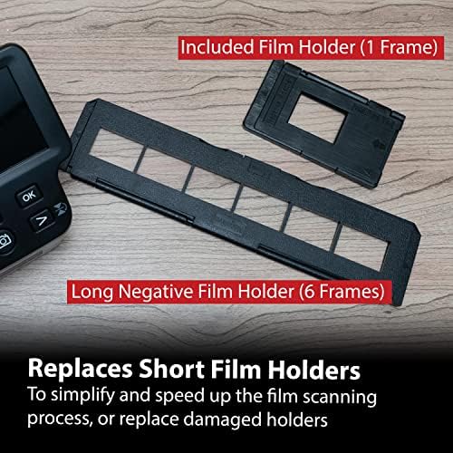 Magnasonic Long Tray Negative Film Holder for 35mm Compatible Film Scanners, Holds 6 Negative Frames to Speed up Processing Time, Easy To Use, Gently Flattens and Protects Film Edges - Set of 3 (NT01) - Image 4