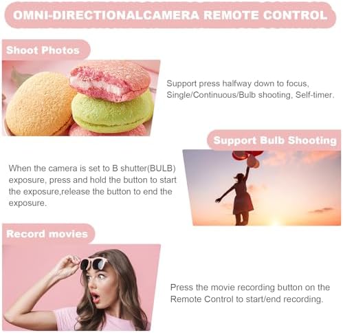 Remote Control for Fujifilm Camera, USB-C Rechargeable Wireless Shutter - Image 5