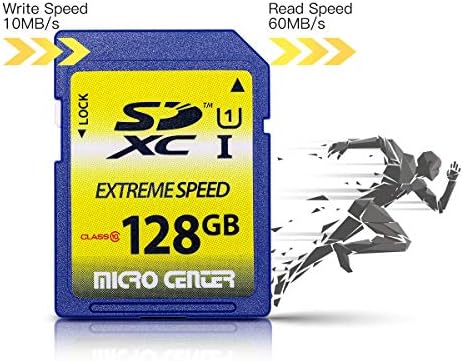 128GB Class 10 SDXC Flash Memory Card Full Size SD Card USH-I U1 Trail Camera Memory Card by Micro Center - Image 3
