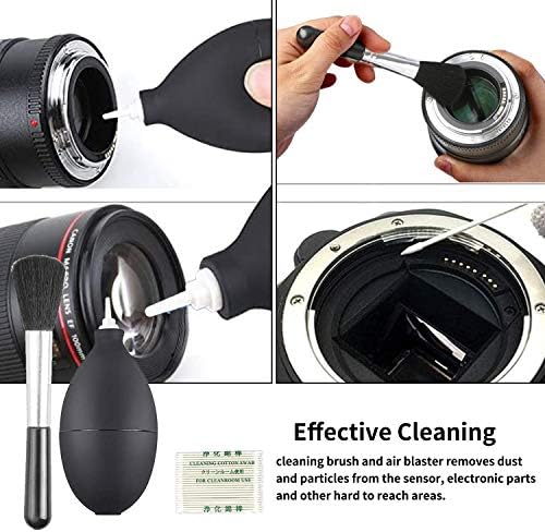 Professional DSLR Camera Cleaning Kit with APS-C Cleaning Swabs, Microfiber Cloths, Camera Cleaning Pen, for Camera Lens, Optical Lens and Digital SLR Cameras. - Image 5