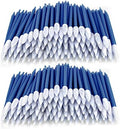 Wellgler's Electronics Cleaning swabs,Sponge tip Detail swabs, lint-Free Foam Swab (200pcs Navy Blue) by DisposableOralSwabs