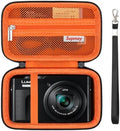 Camera Case for Panasonic LUMIX ZS99 / ZS300 Digital Camera, Orange by Supmay