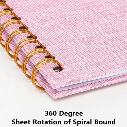 Scrapbook Photo Album, Linen Covered, 10x10 Inches, 20 Sheets/40 Pages - Image 5