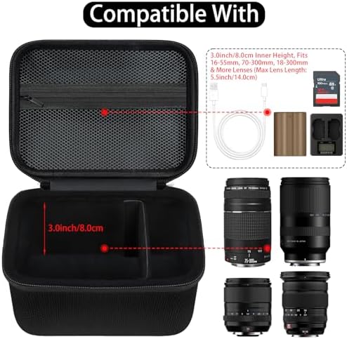 Camera Case for Canon AE-1 35mm & 50mm/ EOS R6 Mark III/II - Image 4