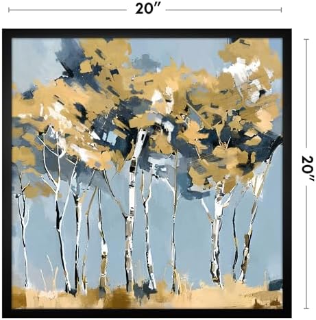 Americanflat 20x20 Poster Frame - Slim Molding - Black - Image 3