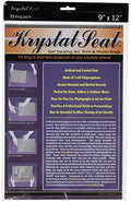 Creative Mark Krystal Seal Art and Photo Bags - Resealable Archival Storage Bags Art Sleeves Plastic Bag Used For Protecting Artwork Resealable With Adhesive Strip - [25 Pack - 9 x 12"] by CreativeMark