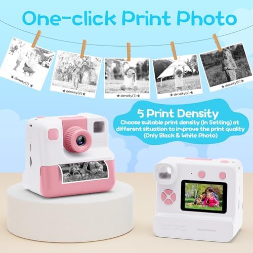 Kids Camera Instant Print, Christmas Birthday Gifts for Girl Boys Kids 3-12 - Image 6