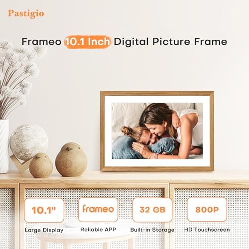 Digital Picture Frame Frameo, 10.1 Inch Smart WiFi Digital Photo Frame 32GB - Image 2