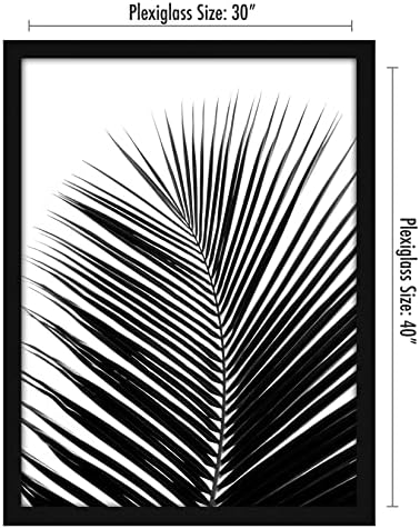 Americanflat 30x40 Poster Frame - Engineered Wood - Black - Image 2