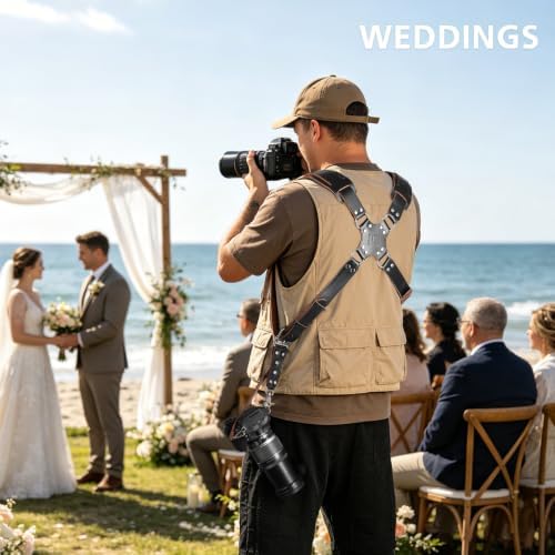 Kasla Dual Camera Strap for Two DSLR/SLR Cameras - Image 7
