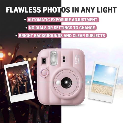 Fujifilm Instax Mini 13 Candy Pink Instant Camera with 20-Sheet Film - Image 4