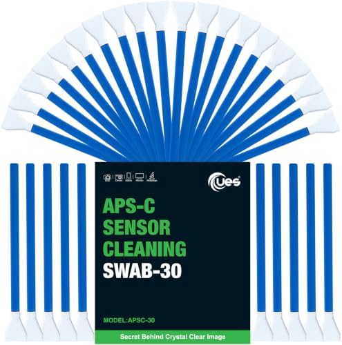 UES 16mm APS-C Camera Sensor Cleaning Swabs, 30 Pack Dry Swab Refill Kit - Image 4