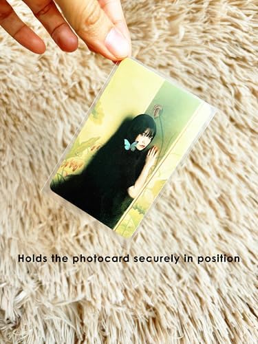 100 Pack Kpop Photocard Sleeves, 59x90mm, Unsealable - Image 5