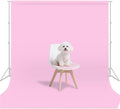 Pink Photo Backdrop for Photoshoot Background Photography 3x5ft | Polyester, Portrait Product Beauty Fashion Shoot, Party Celebrations by LYLYCTY
