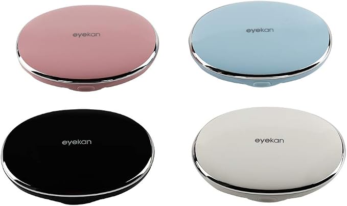 MUDOR Contact Lens Case-Cute Travel Kit with Mirror and Tweezers(Black) | No Leak, Insert and Remover Tool - Image 4