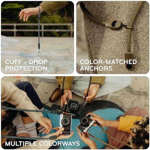 Peak Design Rope Camera Strap – Woven Nylon, 46.65" Crossbody, Fixed Length, Quick Release, 200 lb Load, for Photographers - Image 4