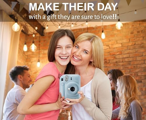 Fujifilm Instax Mini 12 Instant Film Camera (Blossom Pink) + Fuji Instax Mini Instant Film – 40 Sheets + Instant Camera Gift Bundle - Image 5