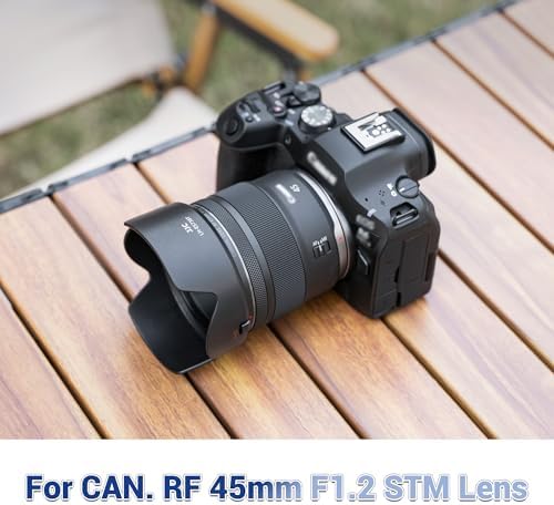 JJC Tulip Flower Lens Hood for Canon RF 45mm f/1.2 STM, Replaces ES-73B - Image 3