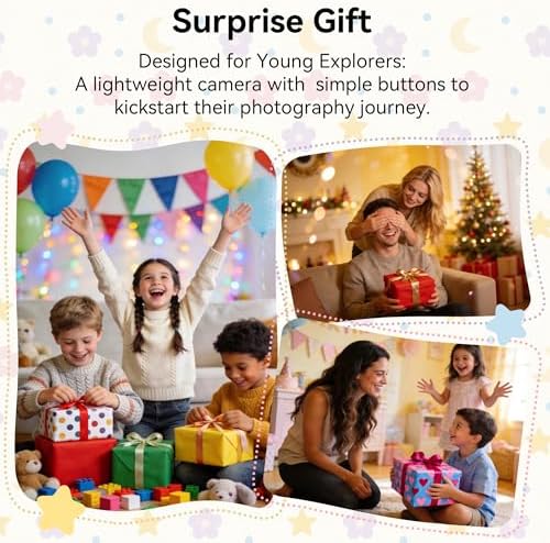 Mini Keychain Digital Camera:2K Digital Mini Camera with 16GB Card,Vintage Keychain Video Camera, 1" HD LCD Display, 400mAh Battery Portable Small Cameras with Elegant Gift Box for Travel,Kids,Gifts - Image 7