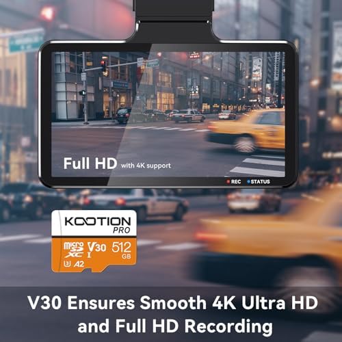 KOOTION 512GB Micro SD Card Up to 170MB/s, microSDXC UHS-I Memory Card, C10, U3, A2, V30, Full HD, 4K UHD, TF Card for Drones/Gaming Console - Image 5