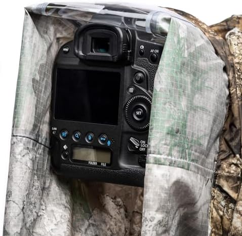 Think Tank Emergency Rain Covers for DSLR and Mirrorless Cameras with 300-600mm f/4 Lens - Large (Realtree APX Camouflage) - Image 5