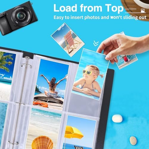 Fabmaker 30 Pack 3.5x5 Photo Sleeves for 3 Ring Binder, Hold 240 Photos - Image 4