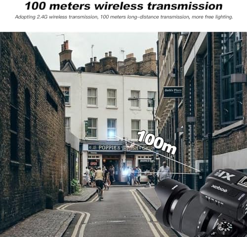 Godox X1T-F TTL Wireless Flash Trigger Transmitter for Fuji Fujifilm, Support 1/8000s HSS Function 5 Groups 32 Channels (X1T-F Trigger) - Image 5