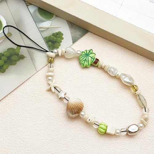 Beaded Camera Wrist Strap Cute Digital Camera Charm Lanyard Phone Chain Keychain Beaded Phone Lanyard Bag Charm - Image 2