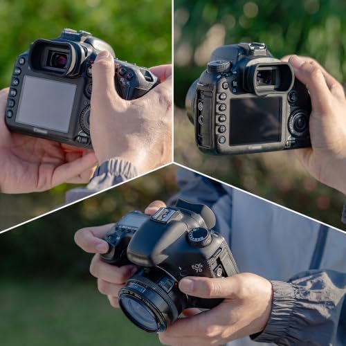 Kiwifotos Long Soft Viewfinder Eyecup Eyepiece for Canon 5D Mark IV III 7D - Image 6
