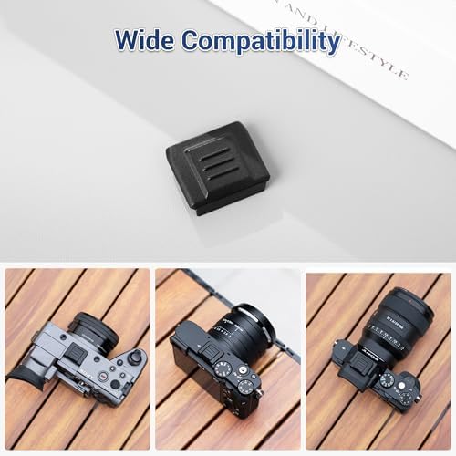 JJC 2-Pack Hot Shoe Cover for Sony ZV-E10 II A7C A7 Cameras, Full-Coverage - Image 3