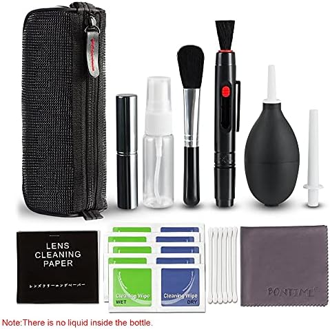 ACAGALA Professional Camera Cleaning Kit Lens Cleaning Kit with Air Blower Cleaning Pen Cleaning Cloth for Most Camera Mobile Phone Laptop - Image 7